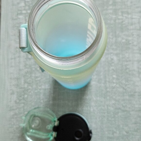 USED ONCE: Sahara Sailor Water Bottle, 32oz Motivational Sports Water Bo… - Picture 5 of 9